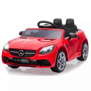 Samochód na akumulator Jamara Mercedes-Benz SLC zasilany bateriami 12V Czerwony
