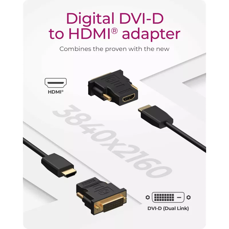 ICY BOX IB-AC552 DVI-D HDMI Type A (Standard)