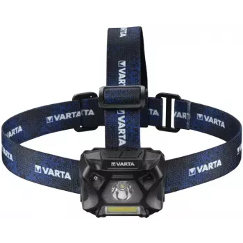 Latarka na głowę Varta WORK FLEX MOTION SENSOR H20 czarna niebieska LED 150 lm 20 h