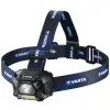 Latarka na głowę Varta WORK FLEX MOTION SENSOR H20 czarna niebieska LED 150 lm 20 h