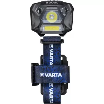 Latarka na głowę Varta WORK FLEX MOTION SENSOR H20 czarna niebieska LED 150 lm 20 h