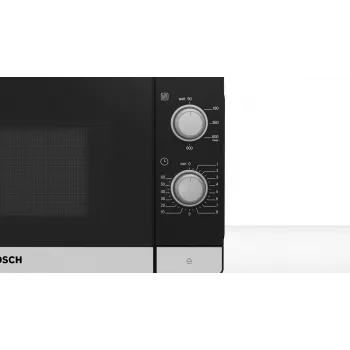 Bosch Serie 2 FFL020MS2 kuchenka mikrofalowa Czarna, Stali nierdzewnej Kuchenka mikrofalowa wolnostojąca Blat 20 L 800 W