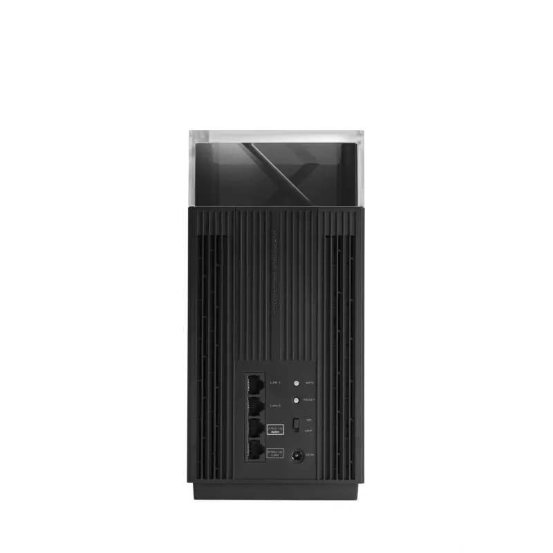 ASUS ZenWiFi Pro ET12 Tri-band (2.4 GHz / 5 GHz / 6 GHz) Wi-Fi 6E (802.11ax) Czarny 3 Wewnętrzna