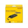 Stacja dokująca DeLOCK USB Type-C 3.2 4K HDMI DP 1080p VGA USB Hub PD 3.0
