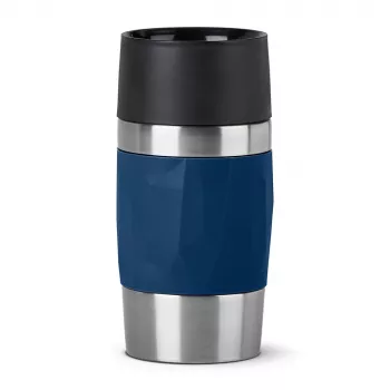 EMSA Kubek podróżny Compact 300 ml niebieski, stal nierdzewna