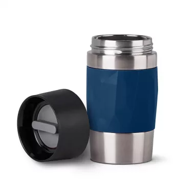 EMSA Kubek podróżny Compact 300 ml niebieski, stal nierdzewna