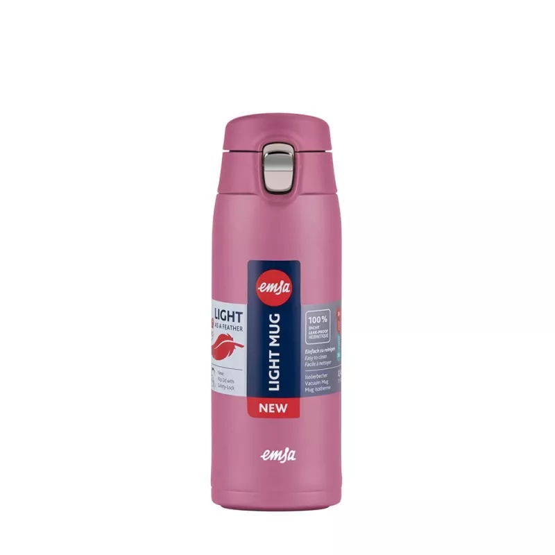 EMSA Light Mug 400 ml Różowy