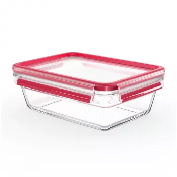 EMSA CLIP & CLOSE N10410 Prostokątne pudełko 1,3 L Przezroczysty 1 szt.