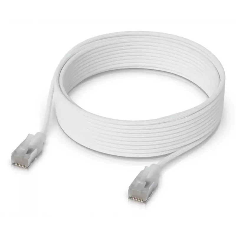 Kabel sieciowy Ubiquiti UACC-Cable-Patch-EL-C6A-8M-W Cat6a 8m