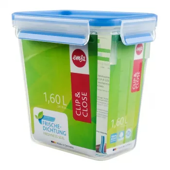 EMSA 508543 pojemnik do przechowywania żywności prostokątny Box 1,5 L przezroczysty 1 szt.