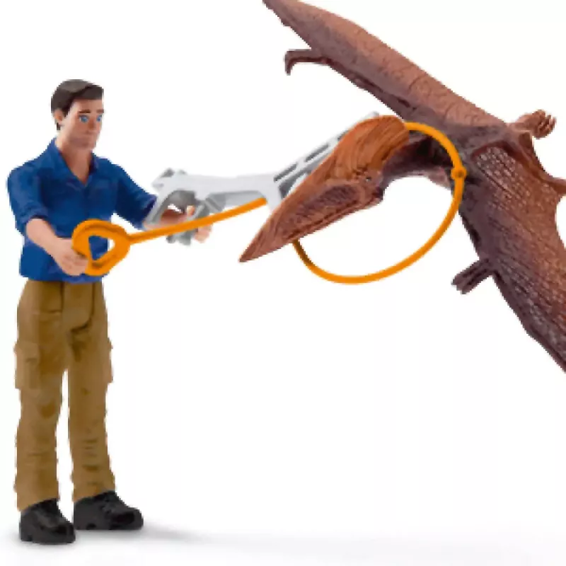 Zestaw zabawek Schleich Dinosaurs Jetpack Chase
