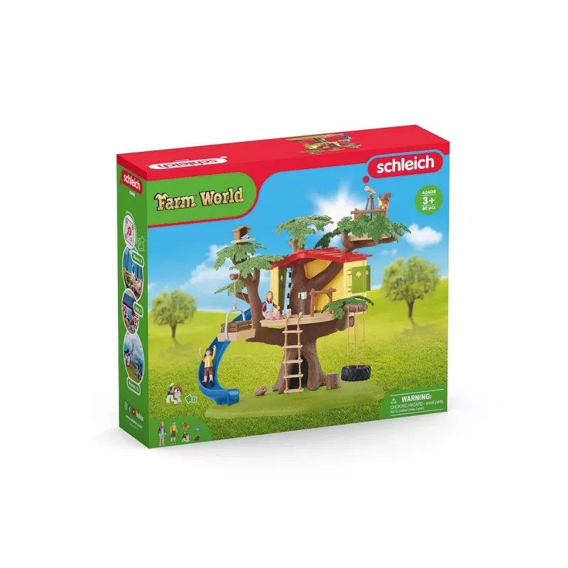 Zestaw zabawkowy Schleich FARM WORLD Domek na drzewie