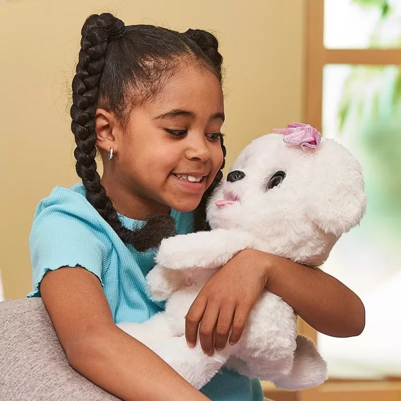 Pluszowa zabawka VTech Schlecki, milutki szczeniaczek — interaktywny pluszowy szczeniaczek VTech
