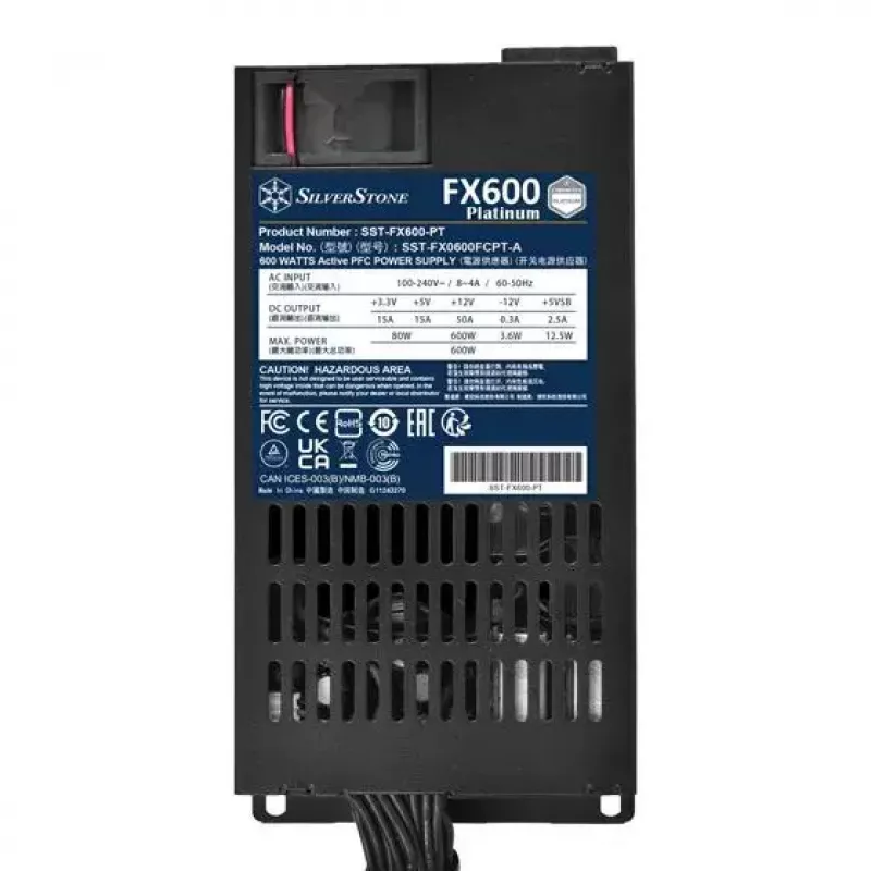 Zasilacz Silverstone FX600 Platinum 600 W