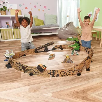 Zestaw torów wyścigowych VTech Car-Board Racers Dino Adventure Set, tor