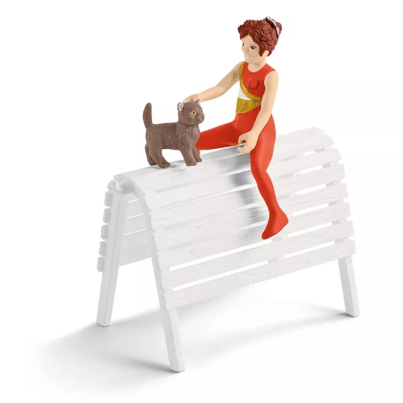 Zestaw zabawkowy Schleich HORSE CLUB Zestaw do woltigiery Mii