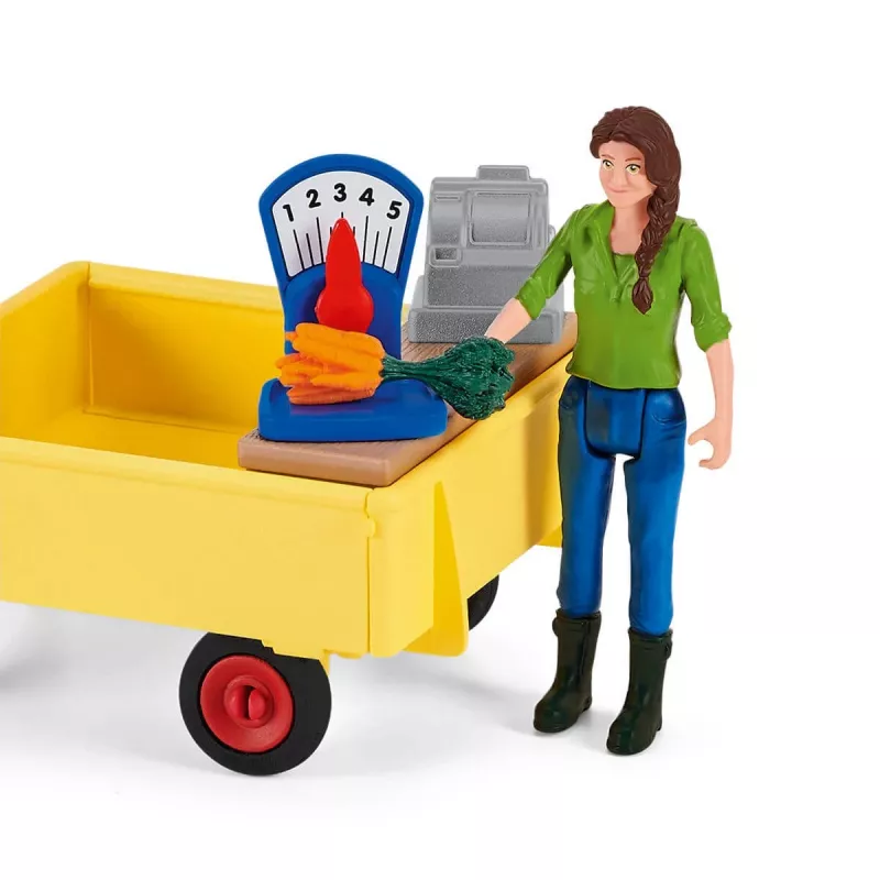 Mobilny Stragan Farm Life Słoneczny Dzień Schleich 42528