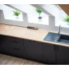 Listwa zasilająca Brennenstuhl 1153590610 2 m 6 gniazd AC Wewnętrzna Czarny, Srebrny