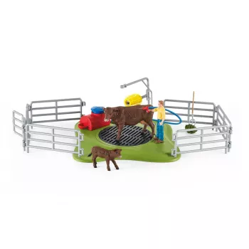 Farm Schleich FARM WORLD Wesoła Myjnia dla Krów