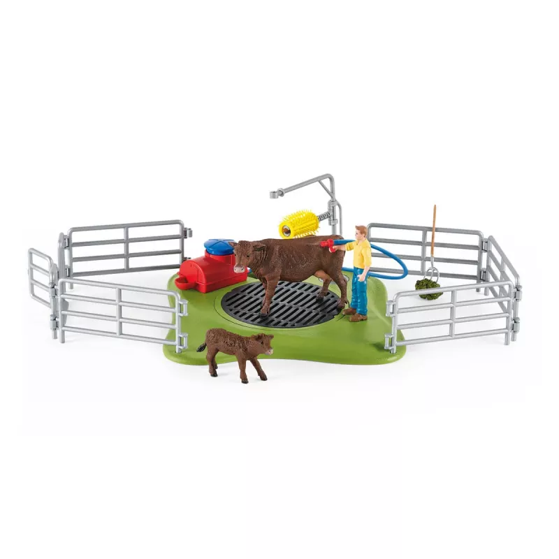 Farm Schleich FARM WORLD Wesoła Myjnia dla Krów