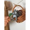 Schleich WILD LIFE Matka koala z młodym 42566 zielono-szary