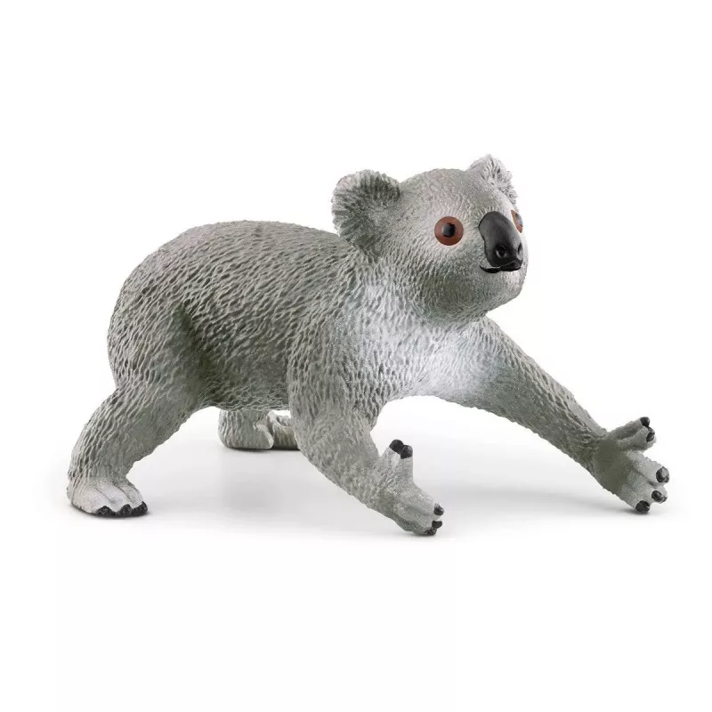 Schleich WILD LIFE Matka koala z młodym 42566 zielono-szary