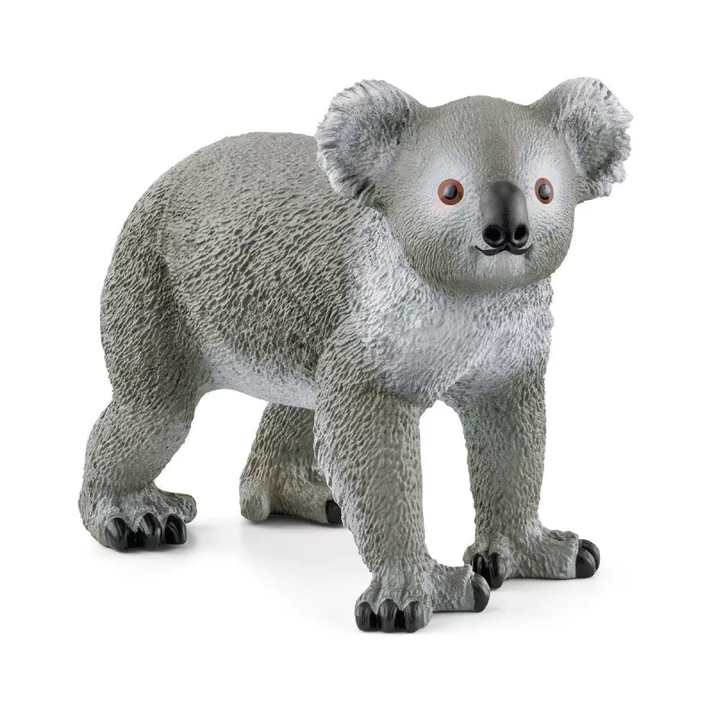Schleich WILD LIFE Matka koala z młodym 42566 zielono-szary