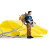 schleich Ratunek na spadochronie, 4 lat(a), Wielokolorowy