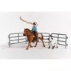 schleich Cowgirl Team Roping Fun, 3 lat(a), Wielokolorowy