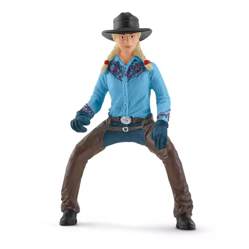 schleich Cowgirl Team Roping Fun, 3 lat(a), Wielokolorowy