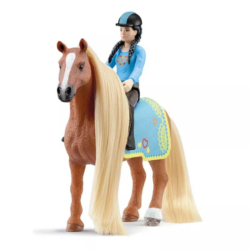 schleich HORSE CLUB Sofia’s Beauties zestaw startowy Kim & Caramelo