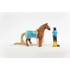 schleich HORSE CLUB Sofia’s Beauties zestaw startowy Kim & Caramelo