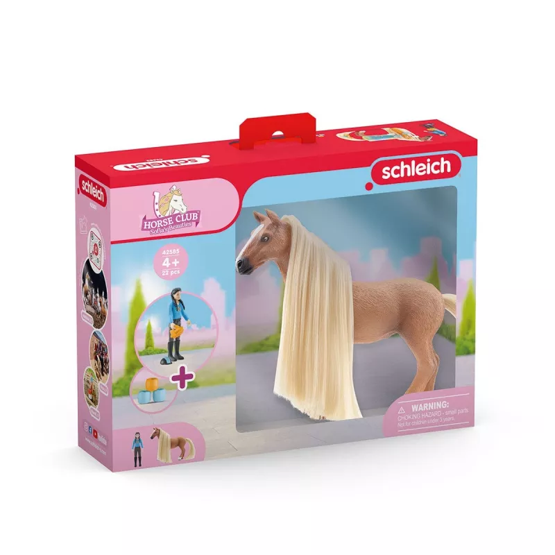 schleich HORSE CLUB Sofia’s Beauties zestaw startowy Kim & Caramelo