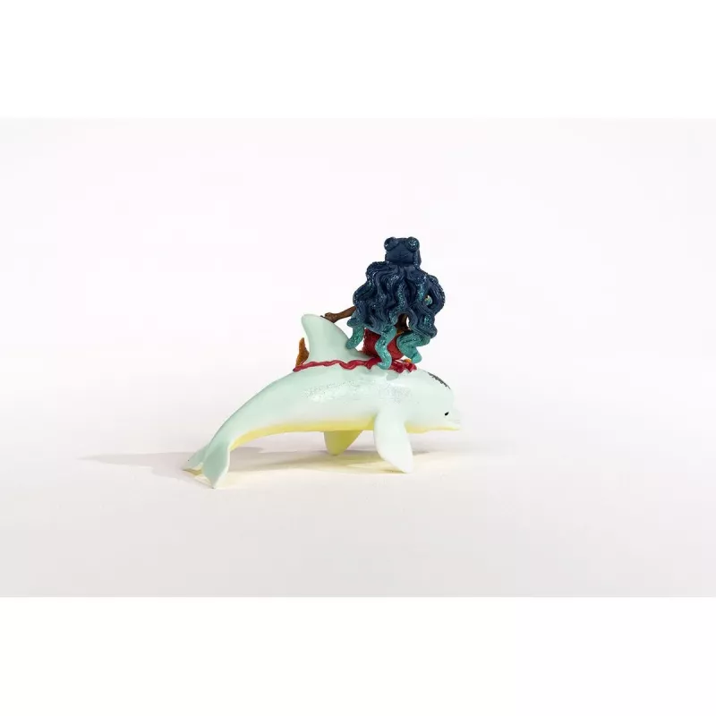 schleich Syrenka Isabelle na delfinie, 5 lat, Wielokolorowy