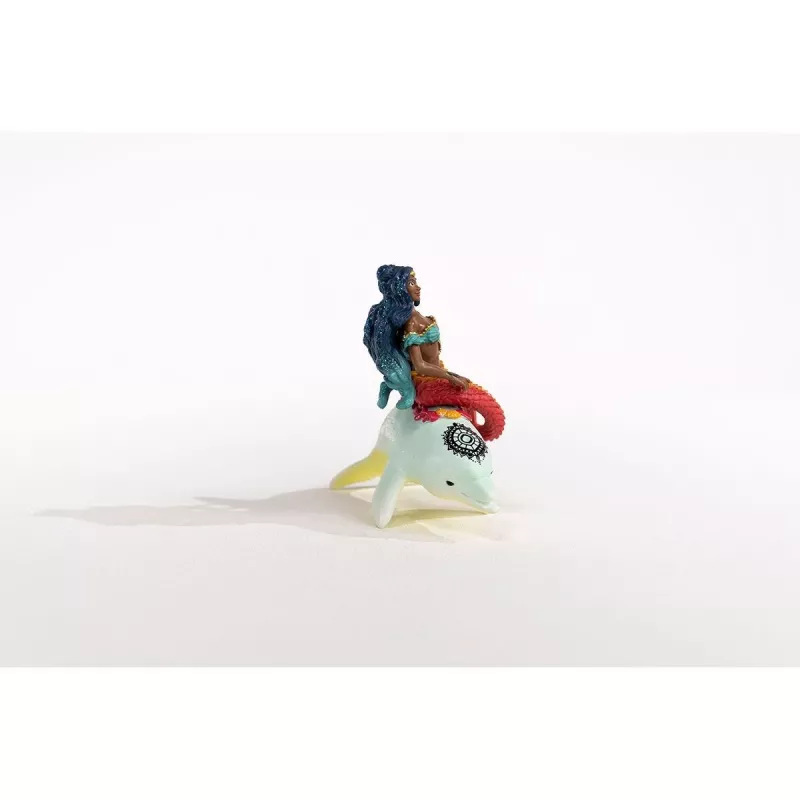 schleich Syrenka Isabelle na delfinie, 5 lat, Wielokolorowy