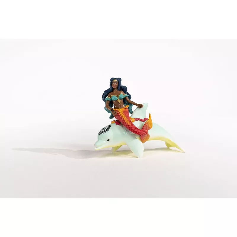 schleich Syrenka Isabelle na delfinie, 5 lat, Wielokolorowy
