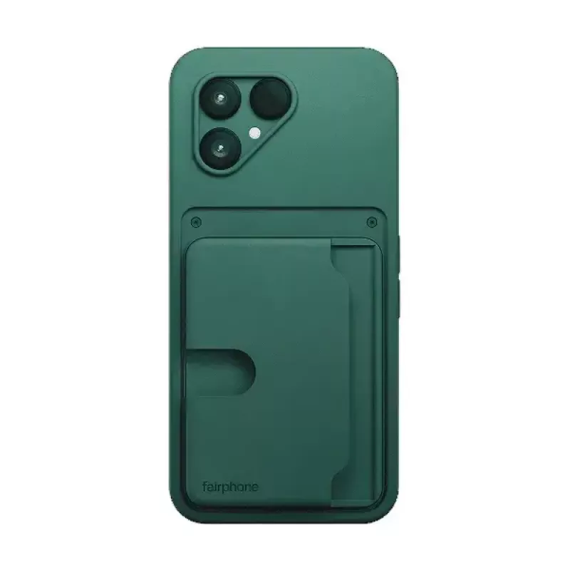 Uchwyt na karty do etui Fairphone — model F6CRDH-1GR-WW1, zielony, plastik, 73,1×106,5×8,4 mm