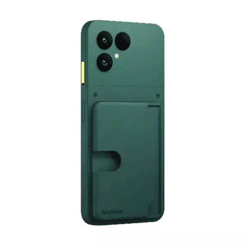 Uchwyt na karty do etui Fairphone — model F6CRDH-1GR-WW1, zielony, plastik, 73,1×106,5×8,4 mm