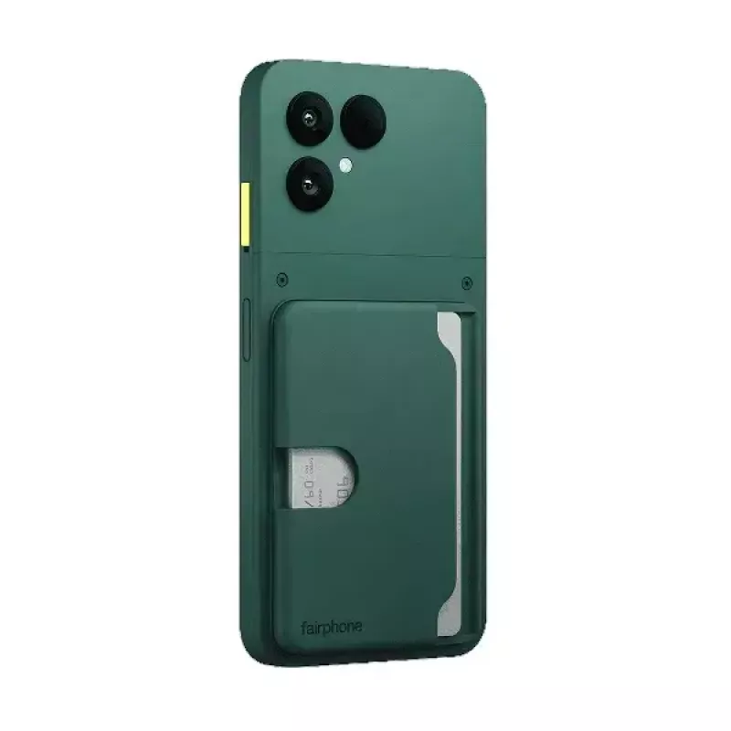 Uchwyt na karty do etui Fairphone — model F6CRDH-1GR-WW1, zielony, plastik, 73,1×106,5×8,4 mm