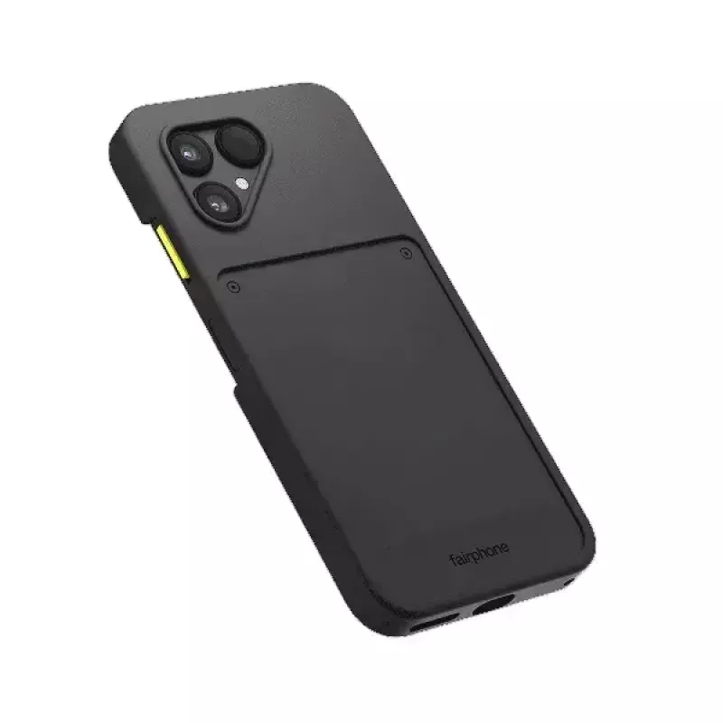 Etui na telefon komórkowy Fairphone ochronne Case v1 do Fairphone (Gen. 6) — pokrowiec, pasuje do ekranu 16 cm (6,3 cala), czarny
