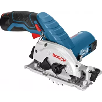 Bosch GKS 12V-26 Professional 06016A1001 akumulatorowa pilarka tarczowa, 12 V, tarcza 85 mm, bez akumulatora i ładowarki, niebiesko-czarna