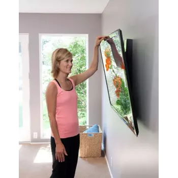 Ergotron Glide Wall Mount HD 152,4 cm 60 Czarny 18 kg