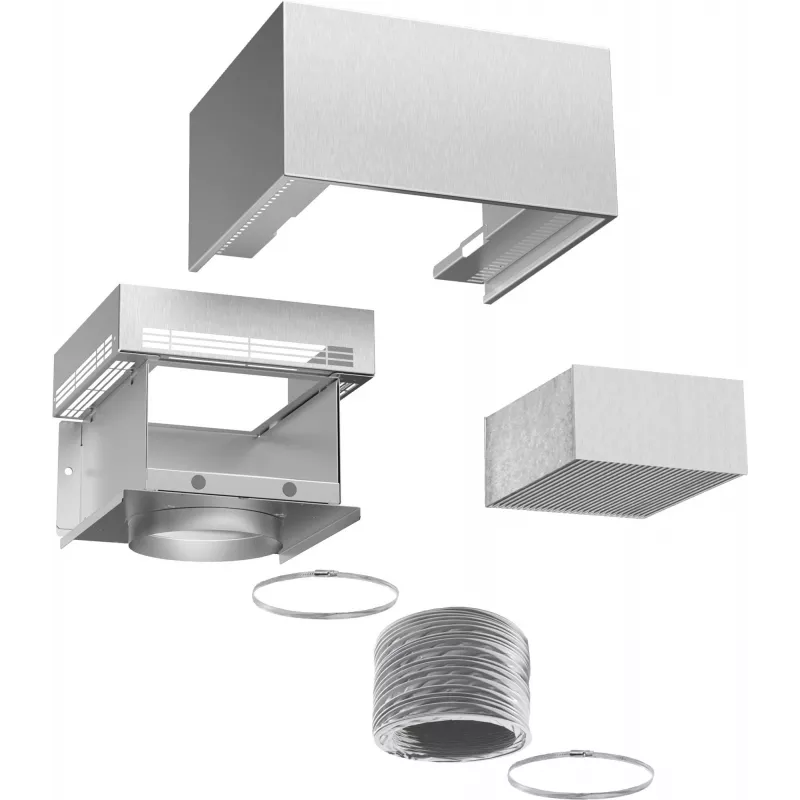 Zestaw do recyrkulacji okapu Siemens LZ11FXC56, stal nierdzewna, 4,2 kg, 1 szt.