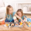 Melissa & Doug Flip & Fry Grill Play Set z Water WOW! Kolorowymi Odkryciami Zabawek Kuchennych dla Dzieci w Wieku 3+