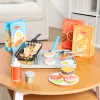 Melissa & Doug Flip & Fry Grill Play Set z Water WOW! Kolorowymi Odkryciami Zabawek Kuchennych dla Dzieci w Wieku 3+