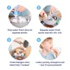 Melissa & Doug Zestaw kuchenny Simmer & Stir z wodnym zestawem do gotowania Water WOW! Zmieniające kolor jedzenie zabawkowe, zabawka dla przedszkolaków, wiek 3+