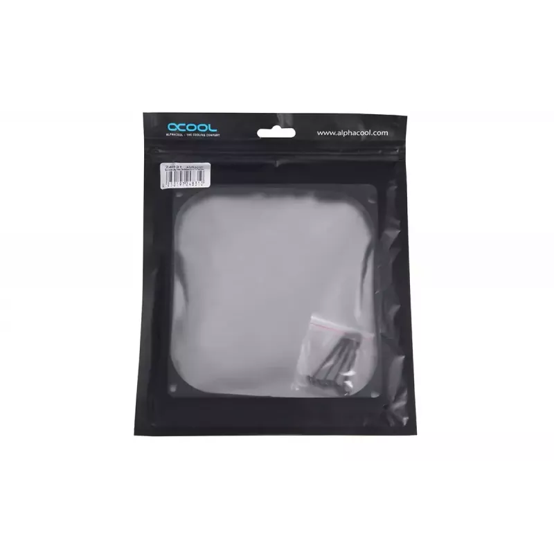 Alphacool 24831 osłona wentylatora silikonowa czarna 14 cm