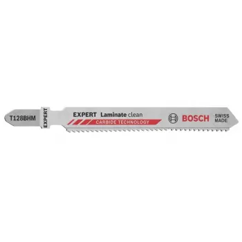 Brzytwa do wyrzynarki Bosch T128BHM Carbide 2 szt. do laminatu, PVC