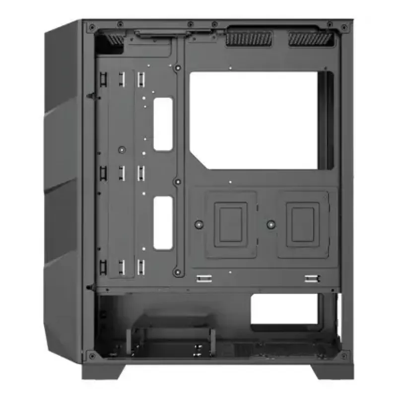Obudowa PC Midi Tower XILENCE Performance A+ BREEZE II — czarna, hartowane szkło, obsługa ATX/Micro‑ATX/Mini‑ITX, 3x140 mm z przodu, 1x120 mm z tyłu