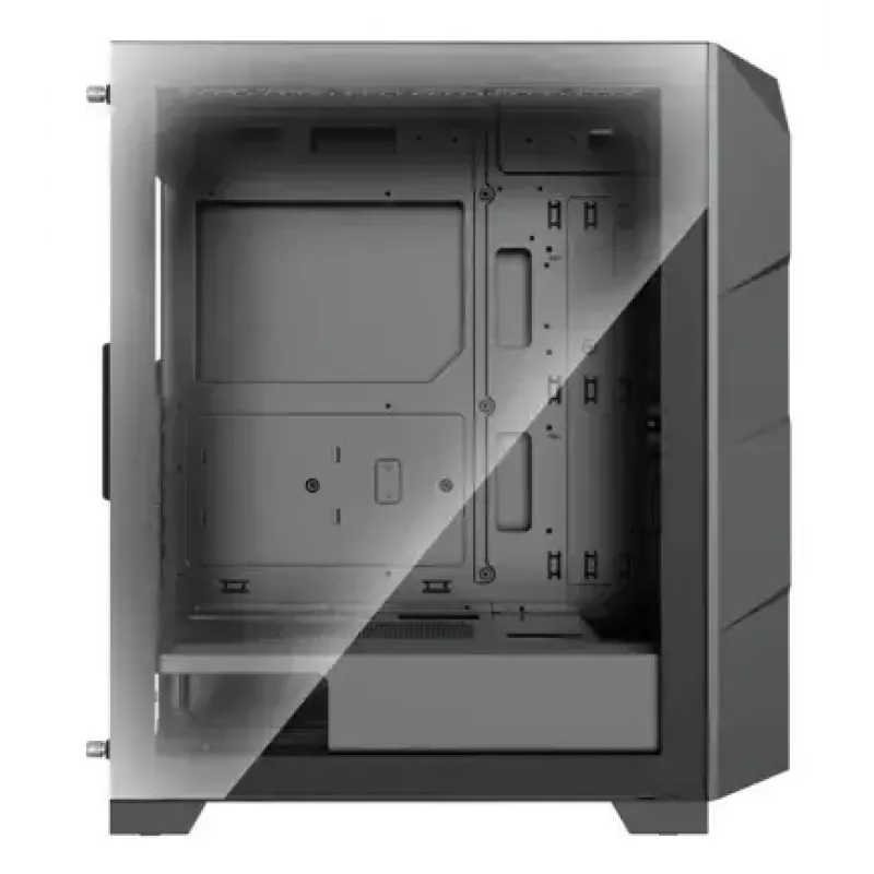 Obudowa PC Midi Tower XILENCE Performance A+ BREEZE II — czarna, hartowane szkło, obsługa ATX/Micro‑ATX/Mini‑ITX, 3x140 mm z przodu, 1x120 mm z tyłu